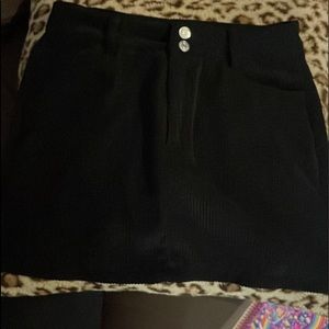 Black Mini Skirt